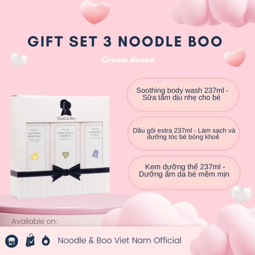 BỘ BA SẢN PHẨM CHĂM SÓC BÉ (GIFT SET)